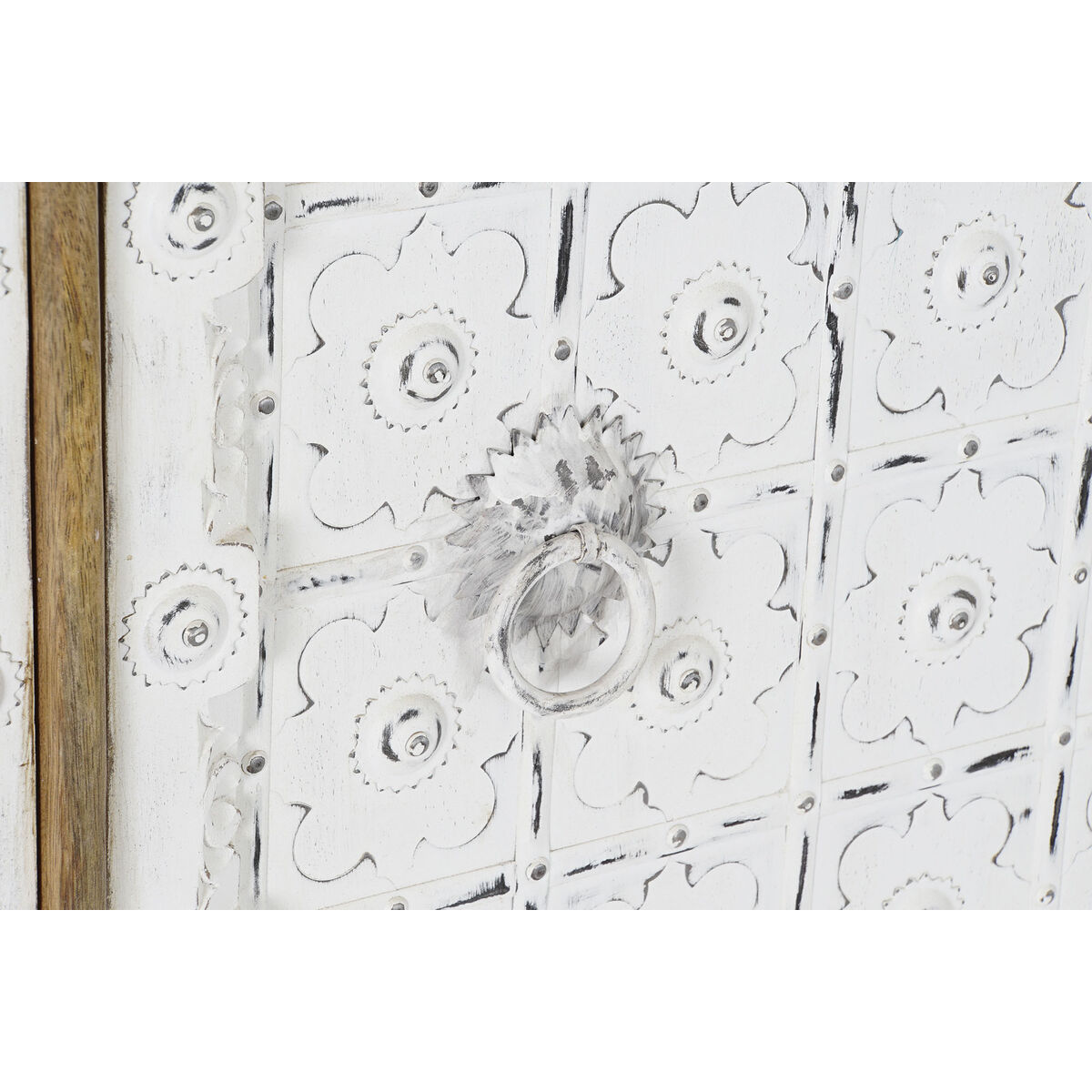 Aparador DKD Home Decor   Blanco Natural Madera de mango 165 x 45 x 100 cm