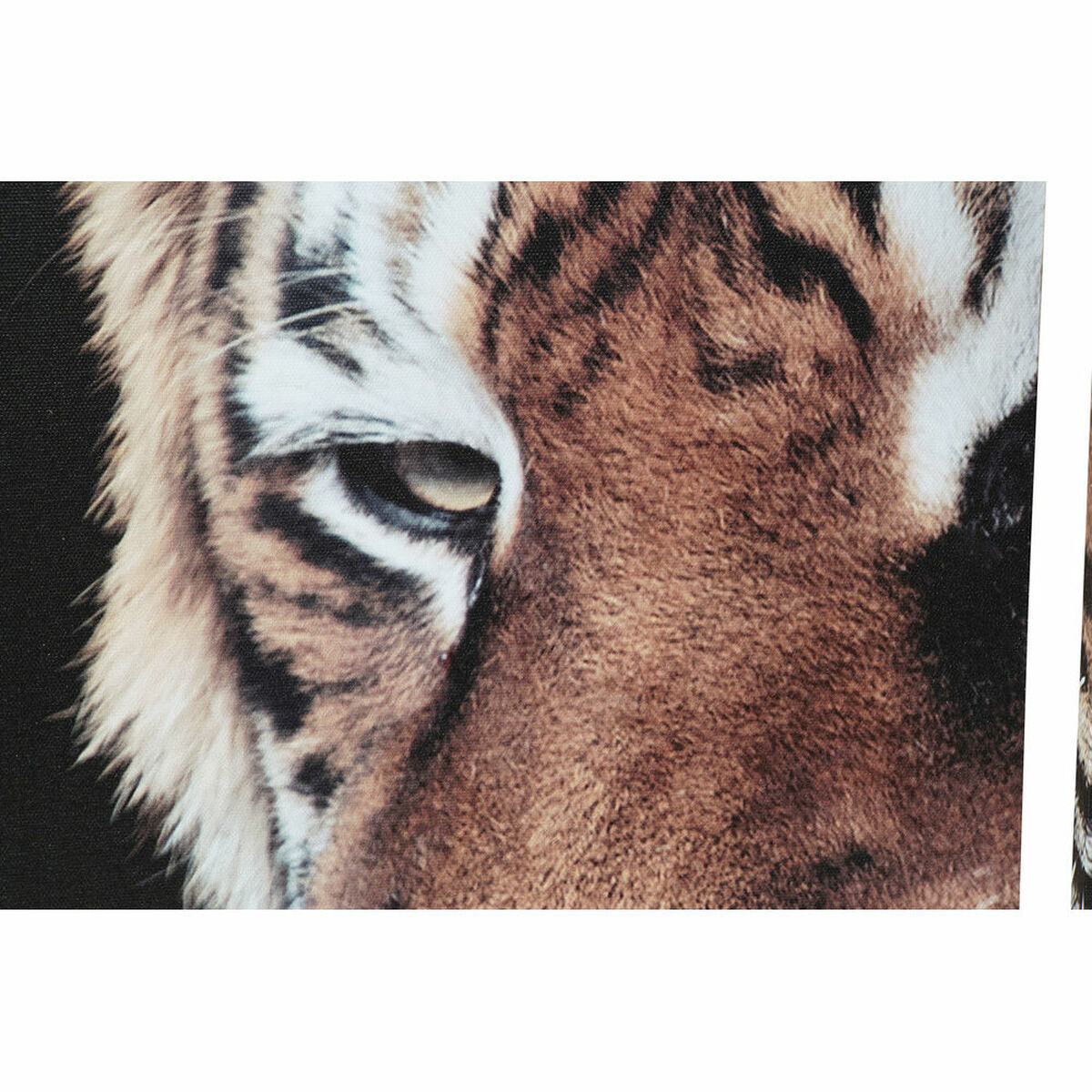 Lienzo DKD Home Decor Pino Lienzo 150 x 2 x 80 cm Tigre