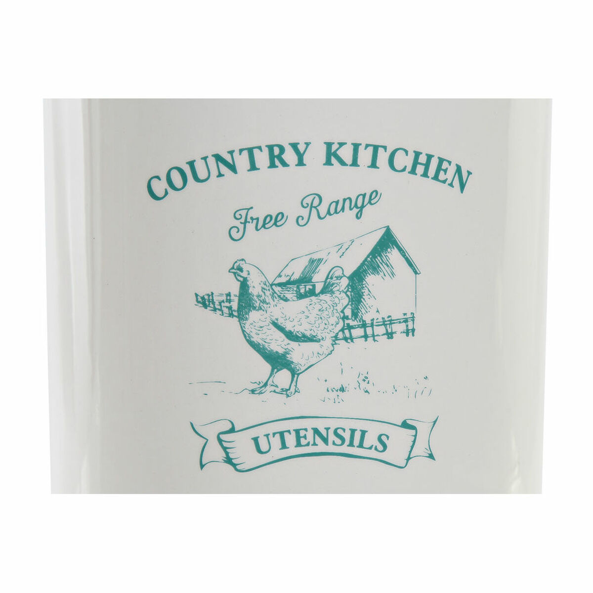 Bote para Utensilios de Cocina DKD Home Decor Dolomita 12,5 x 12,5 x 17,5 cm