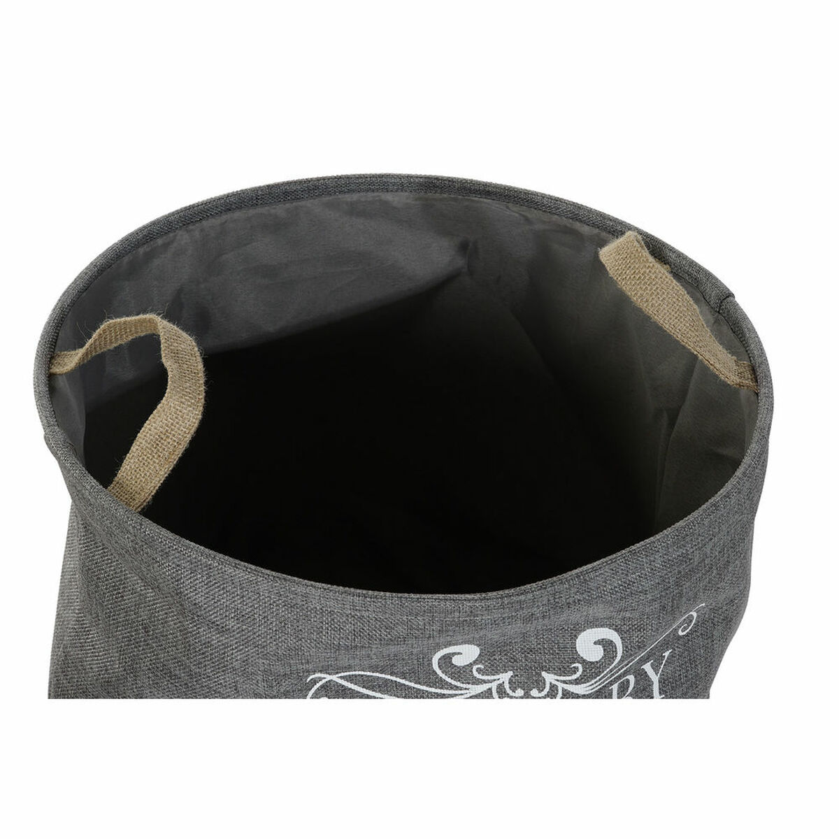 Cesto para la Ropa Sucia DKD Home Decor Beige Gris Marrón claro 39 x 39 x 41 cm 3 Piezas (3 Unidades)