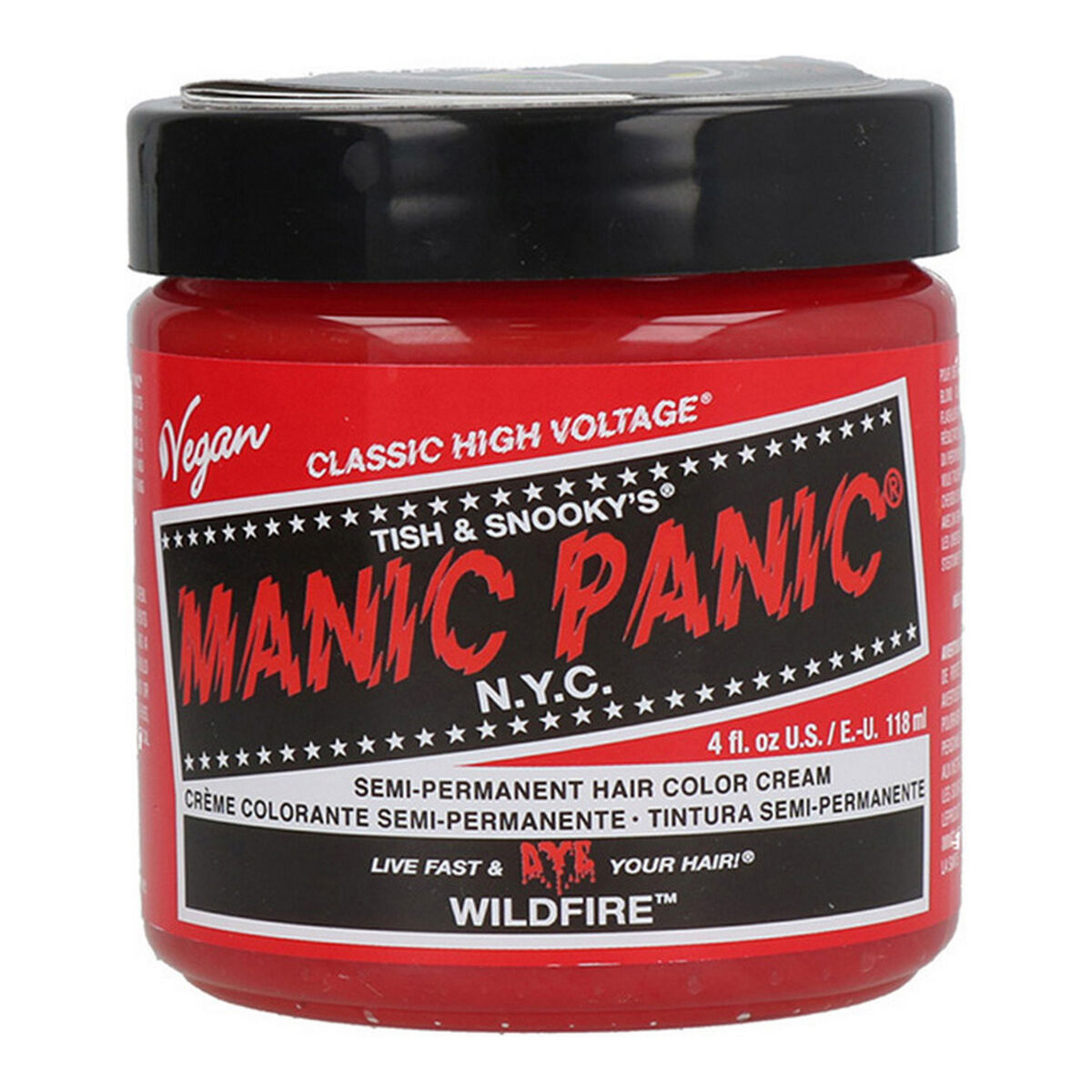 Tinte Permanente Classic Manic Panic ‎612600110104 Wild Fire (118 ml)