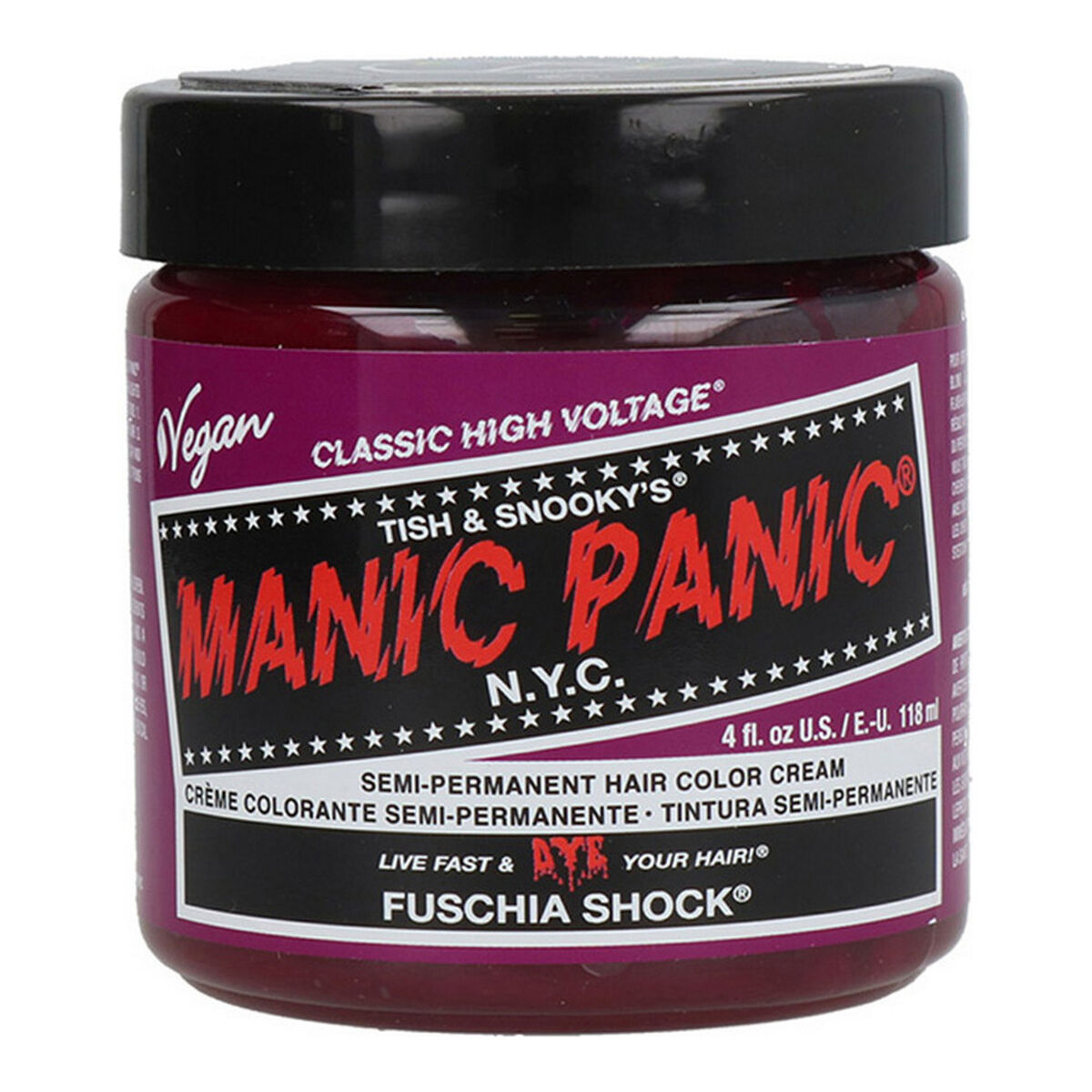 Tinte Permanente Classic Manic Panic ‎HCR 11013 Fuschia Shock (118 ml)
