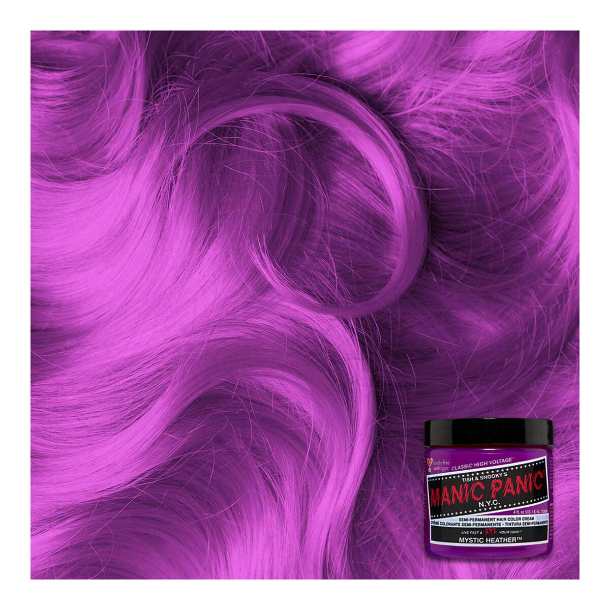 Tinte Permanente Classic Manic Panic Mystic Heather (118 ml)