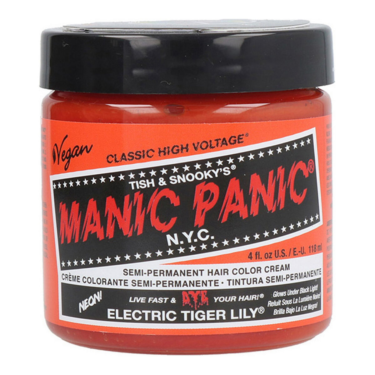 Tinte Permanente Classic Manic Panic Electric Tiger Lily (118 ml)