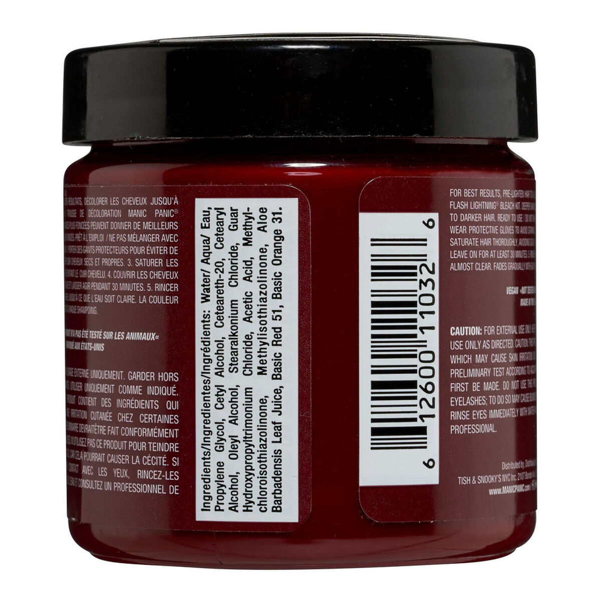 Tinte Permanente Classic Manic Panic Vampire Red (118 ml)