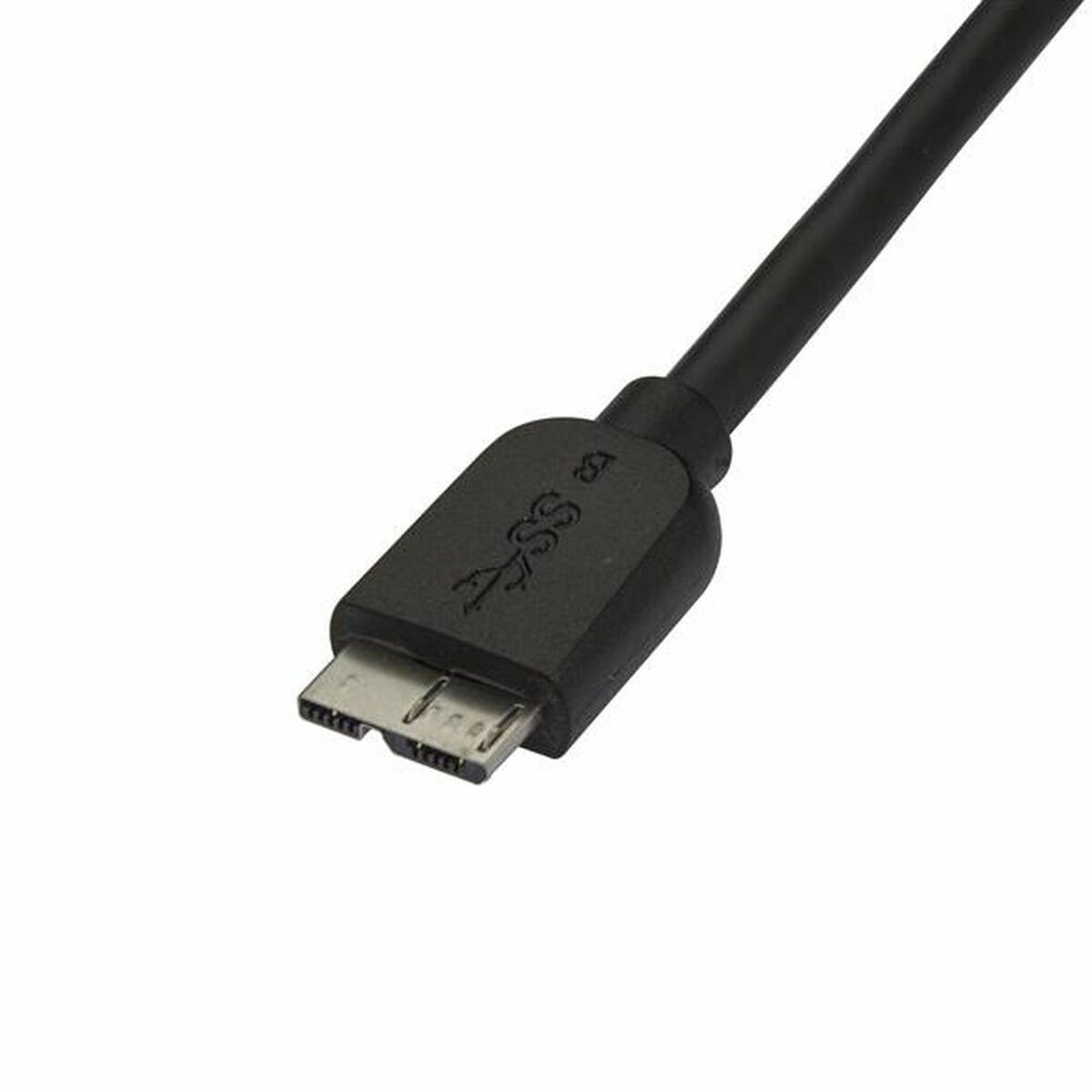 Cable USB a Micro USB Startech USB3AUB2MS           Negro