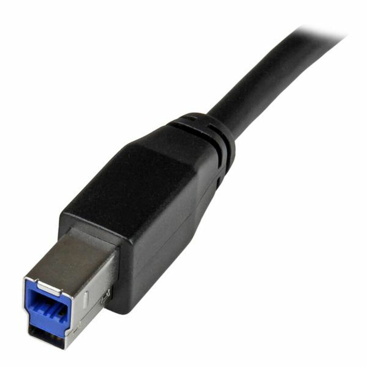 Cable USB A a USB B Startech USB3SAB10M           Negro