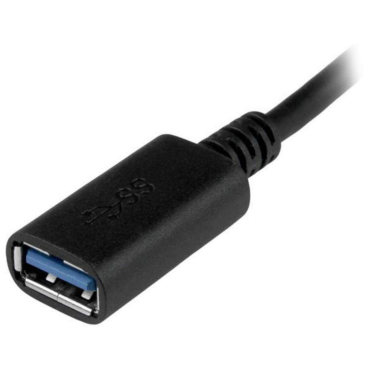 Cable USB A a USB C Startech USB31CAADP           Negro