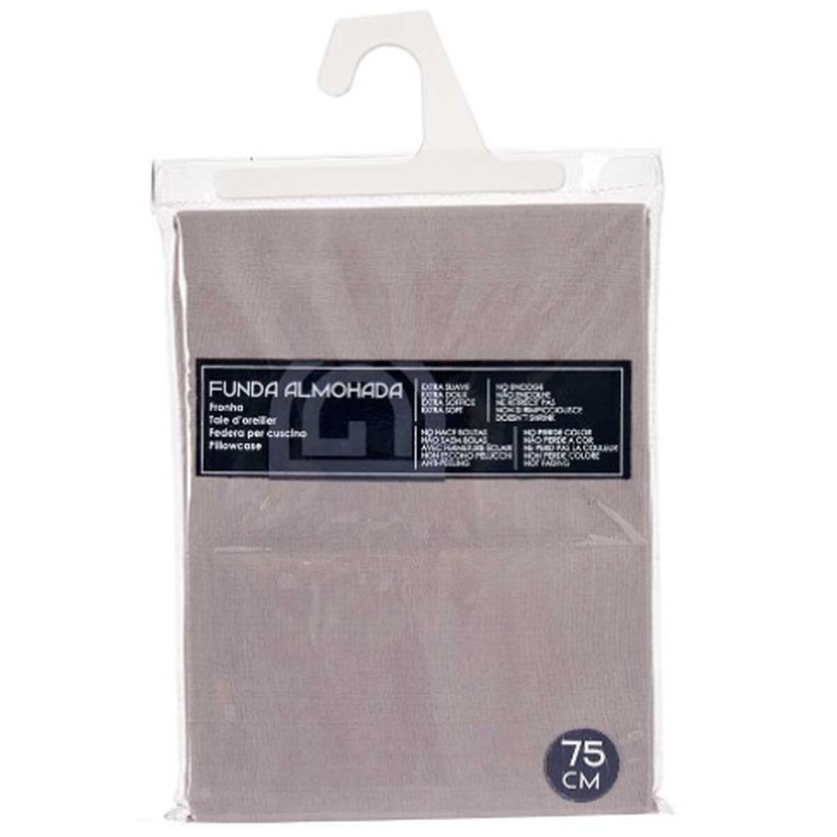 Funda de almohada Gift Decor Antracita 45 x 0,3 x 90 cm 45 x 0,2 x 70 cm 15,5 x 21 x 1,5 cm 16 x 21 x 0,2 cm