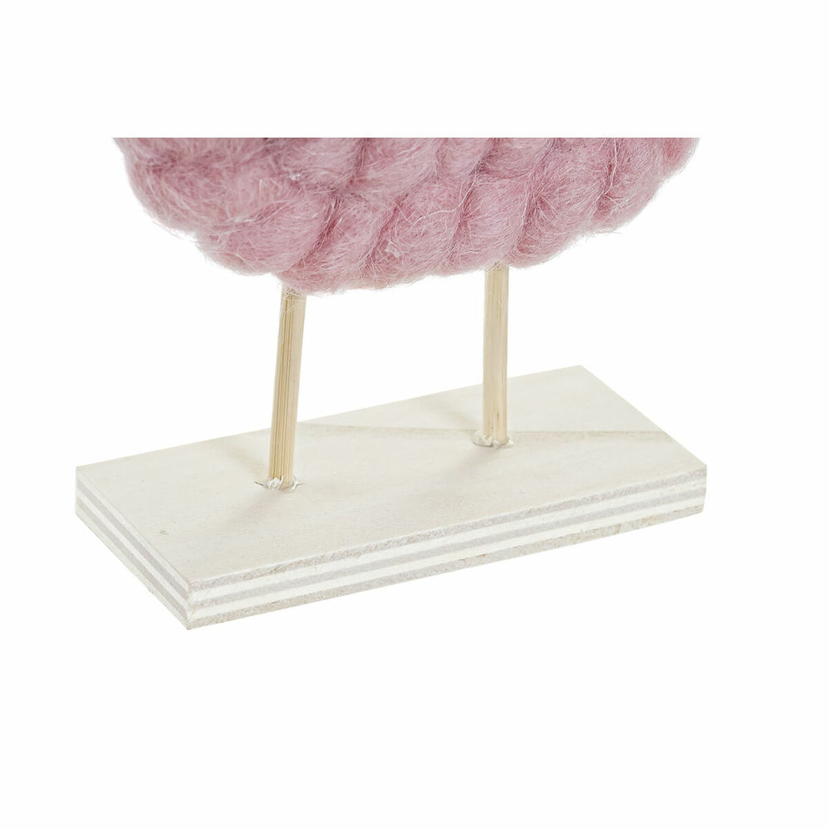 Adorno Navideño DKD Home Decor Poliéster Madera (2 pcs) (10 x 4 x 16 cm)