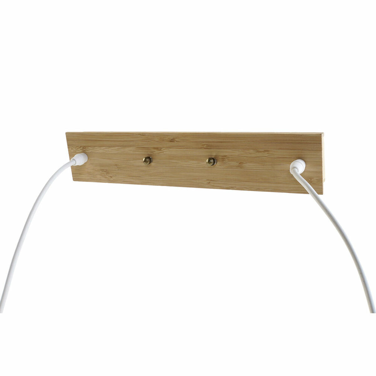 Lámpara de Techo DKD Home Decor Marrón claro Madera Bambú 50 W 220 V 80 x 30 x 30 cm