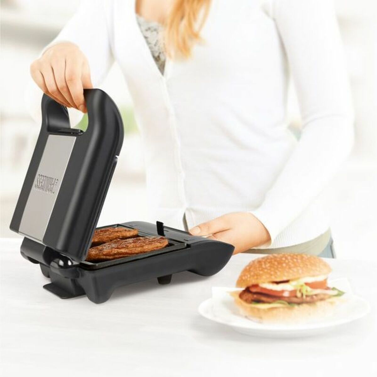 Sandwichera Grill Princess Grill Compacto Flex 01.117001.01.001 Acero 800 W 700 W
