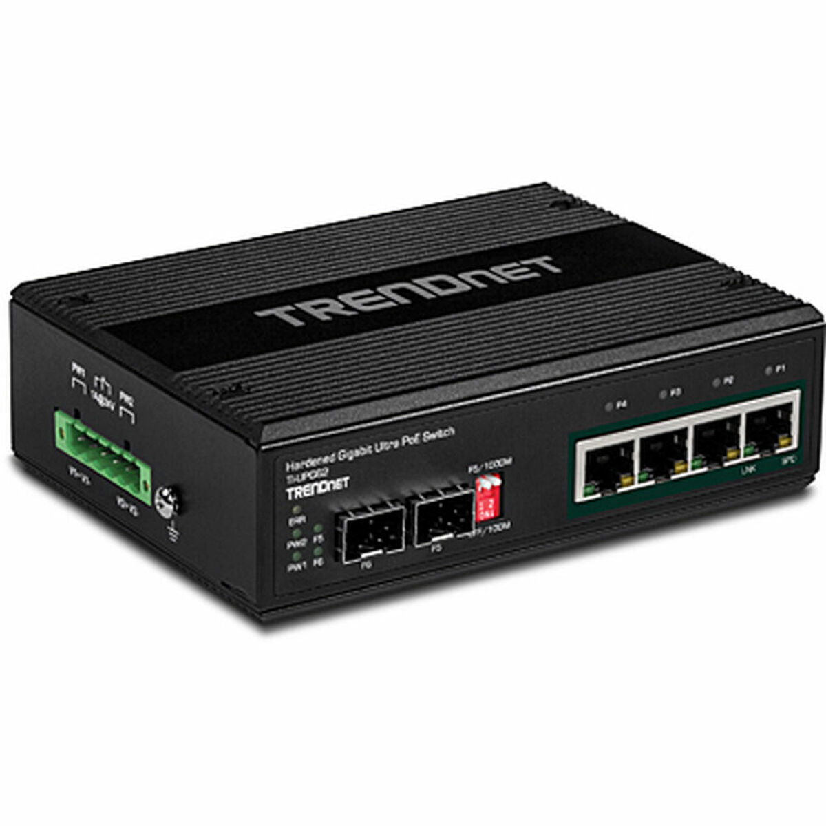 Switch Trendnet TI-UPG62 RJ-45 SFP Negro