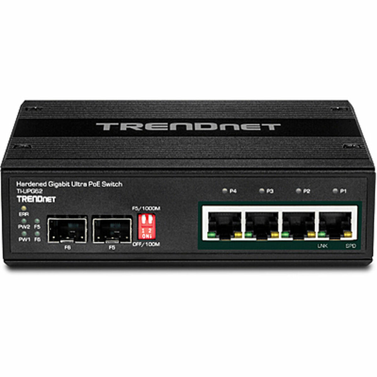 Switch Trendnet TI-UPG62 RJ-45 SFP Negro