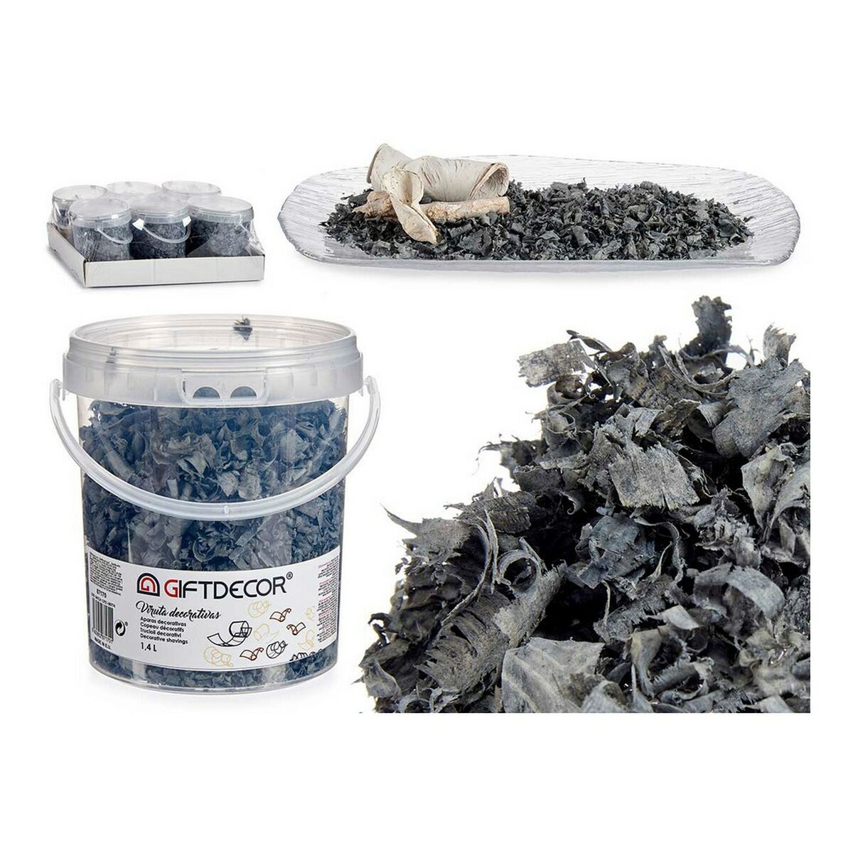 Viruta Decorativa Gift Decor 13 x 14 x 14 cm