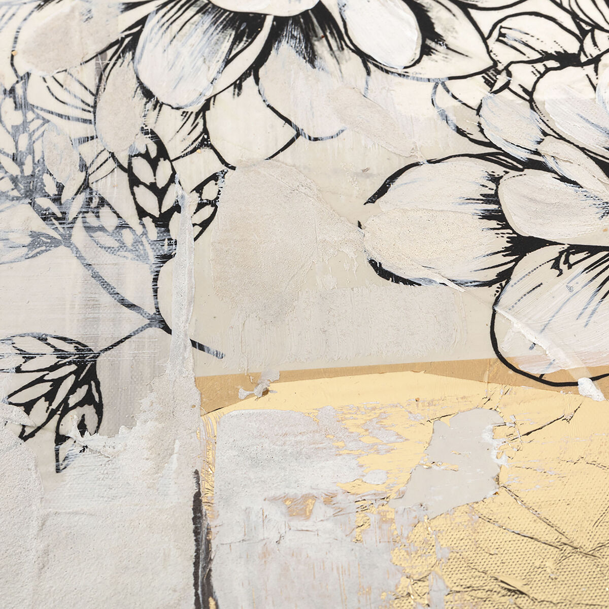 Lienzo DKD Home Decor Pino Lienzo 90 x 2,4 x 120 cm