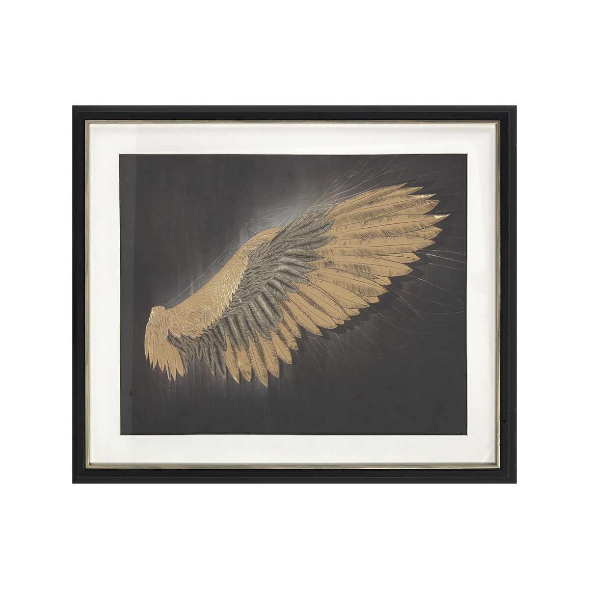 Cuadro DKD Home Decor Cristal Madera MDF 63 x 3,5 x 53 cm