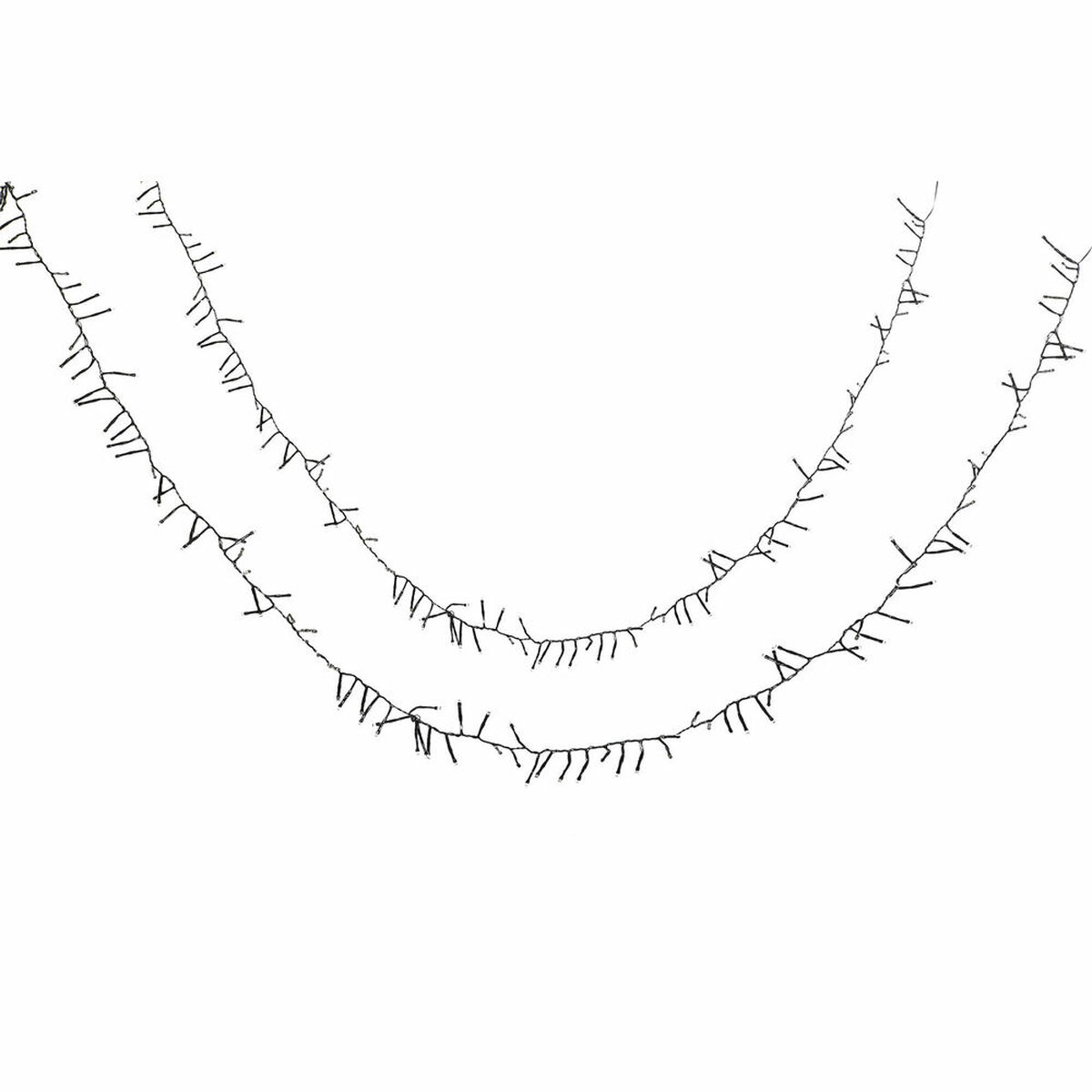 Tira de luces DKD Home Decor Amarillo Blanco LED (2 Unidades)