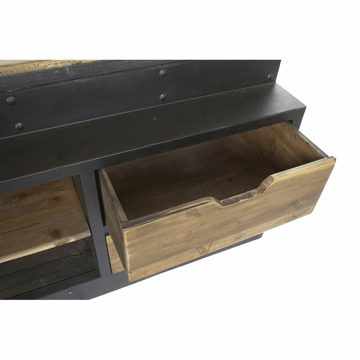 Librería DKD Home Decor Metal Aluminio Pino (160 x 45 x 243 cm)