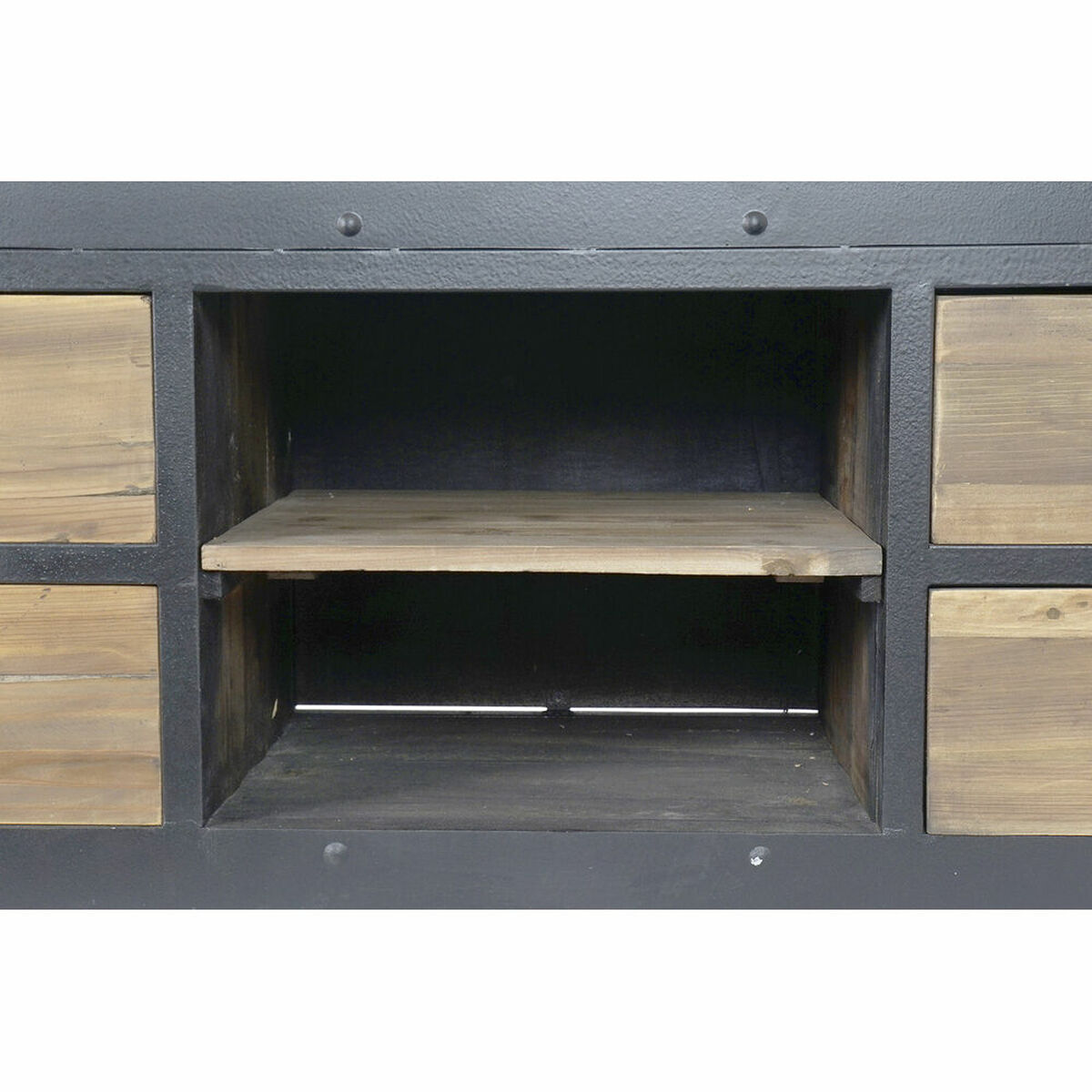 Librería DKD Home Decor Metal Aluminio Pino (160 x 45 x 243 cm)