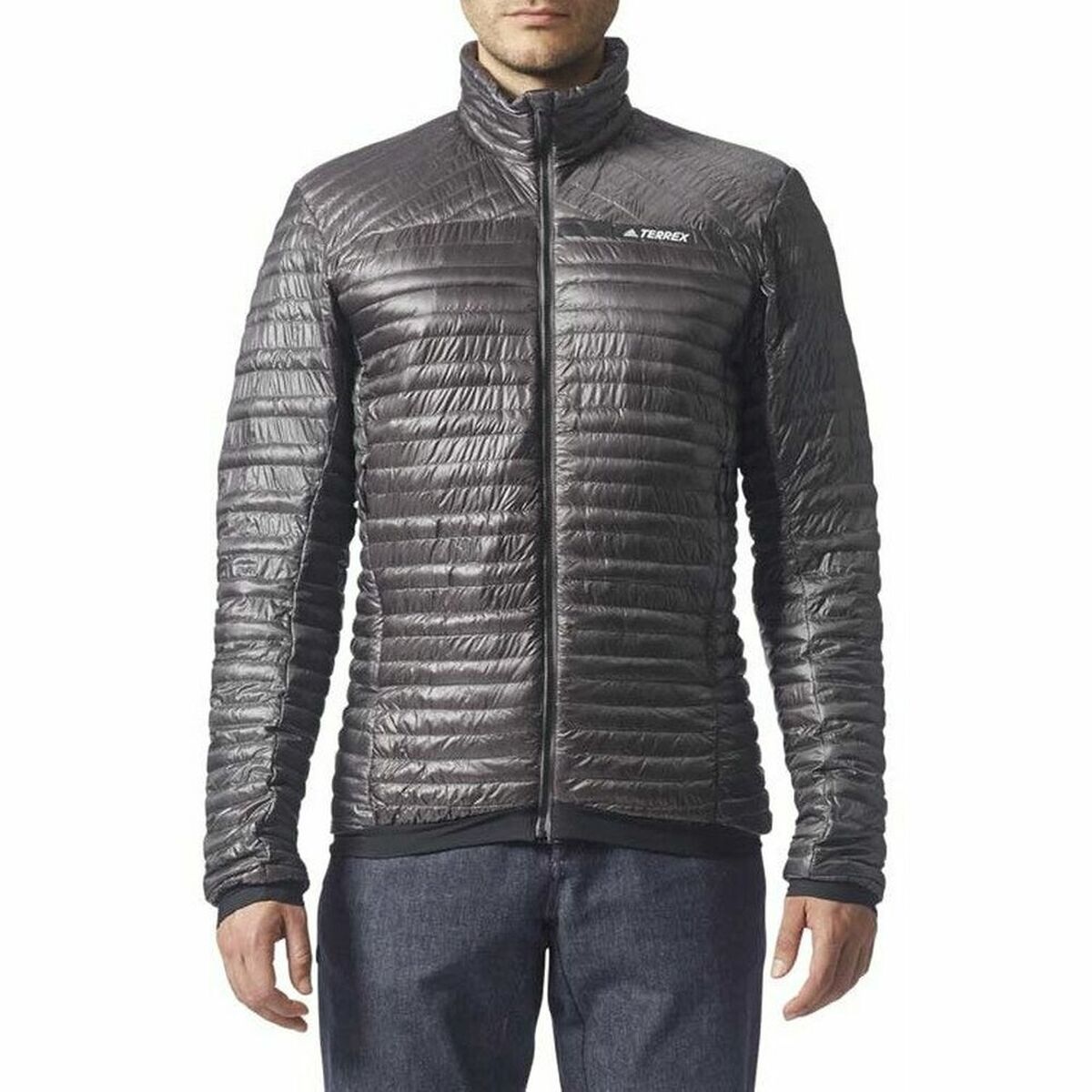 Chaqueta Deportiva para Hombre Adidas BS2513 Gris