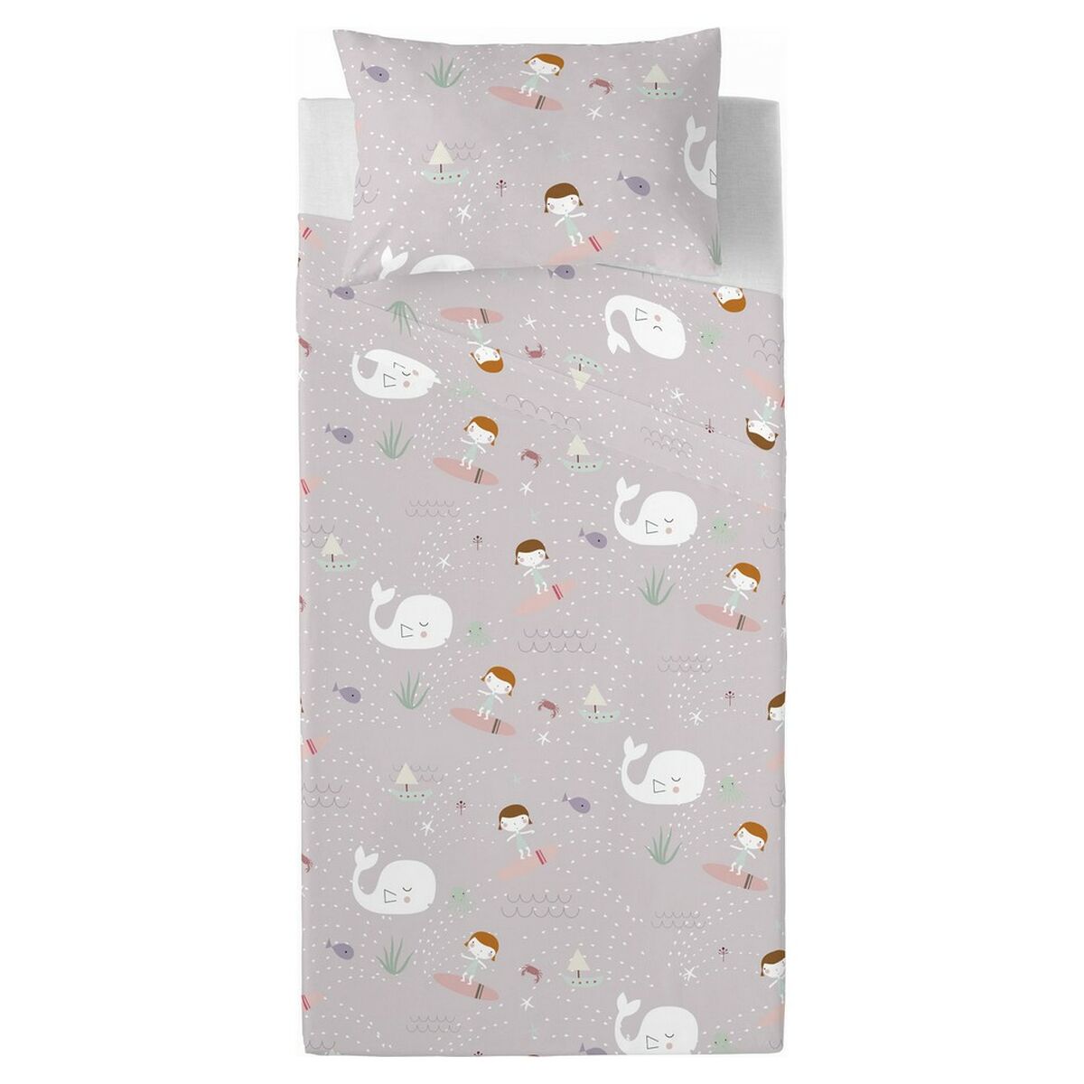 Juego de Sábanas Haciendo el Indio Surf Cama de 105 180 x 270 cm