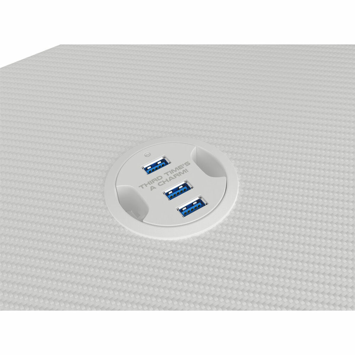 Mesa de Escritorio Gaming Gaming Genesis NDS-1802 Blanco