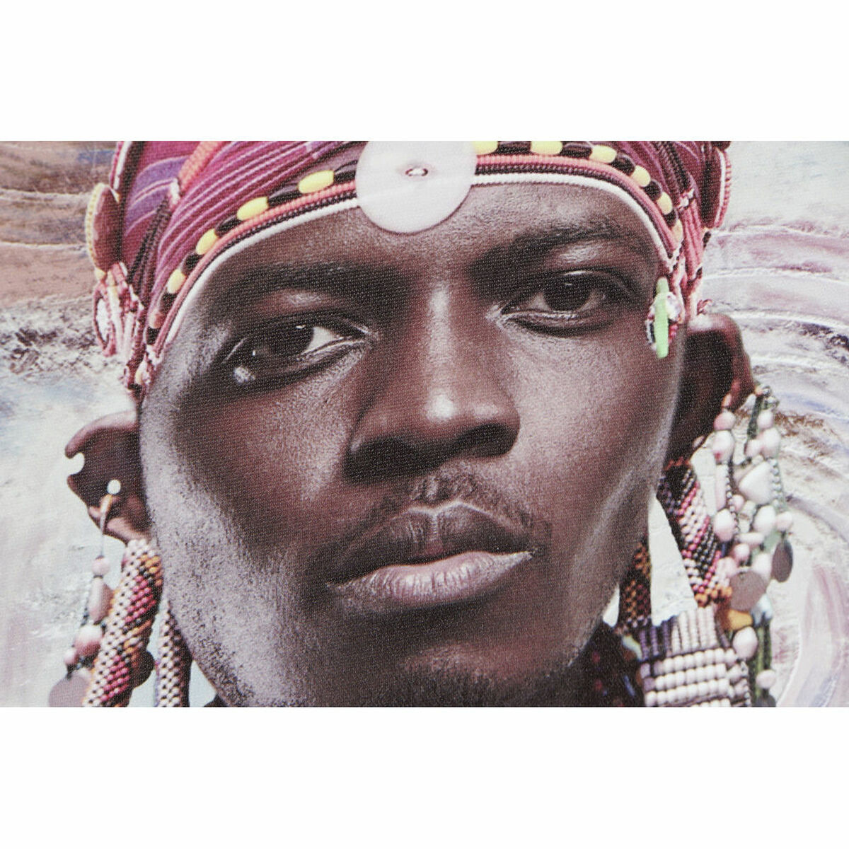 Lienzo DKD Home Decor Lienzo Madera MDF 30 x 1,8 x 40 cm (4 Piezas)