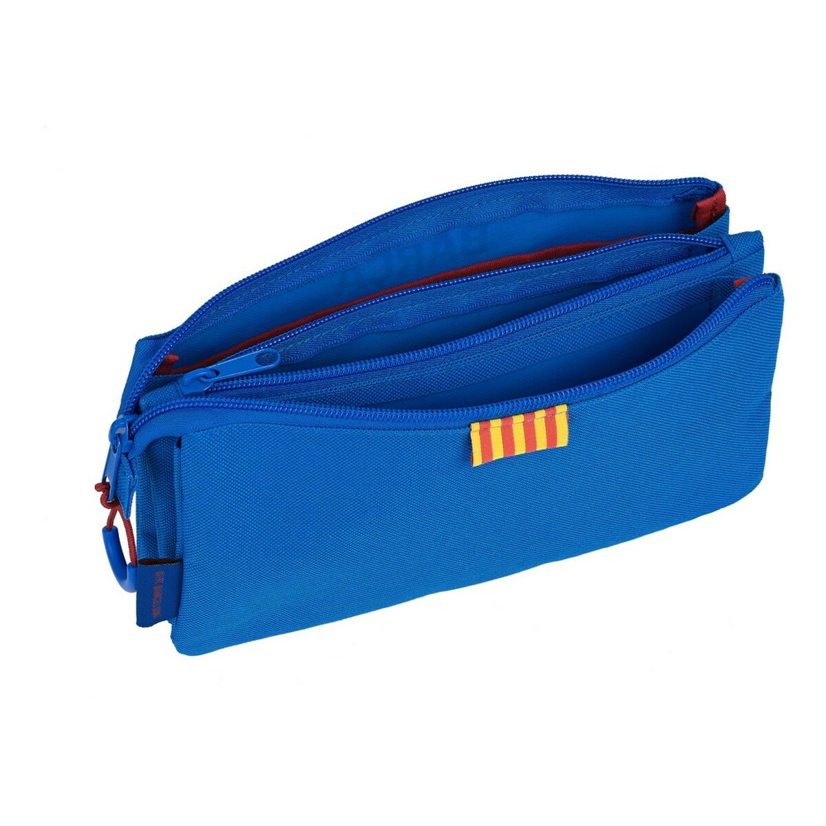 Portatodo Triple F.C. Barcelona M744 22 x 12 x 3 cm Granate Azul marino