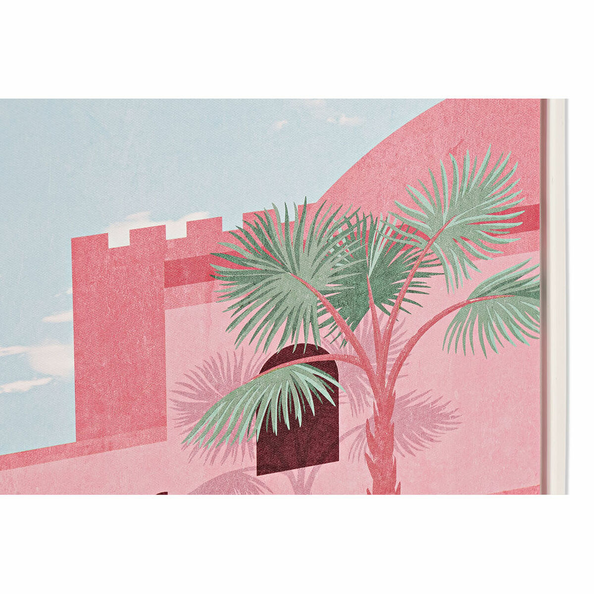 Lienzo DKD Home Decor Poliestireno Lienzo 40 x 2,5 x 50 cm