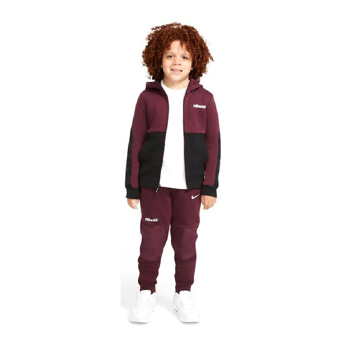 Chaqueta Deportiva para Niños Nike Air Granate