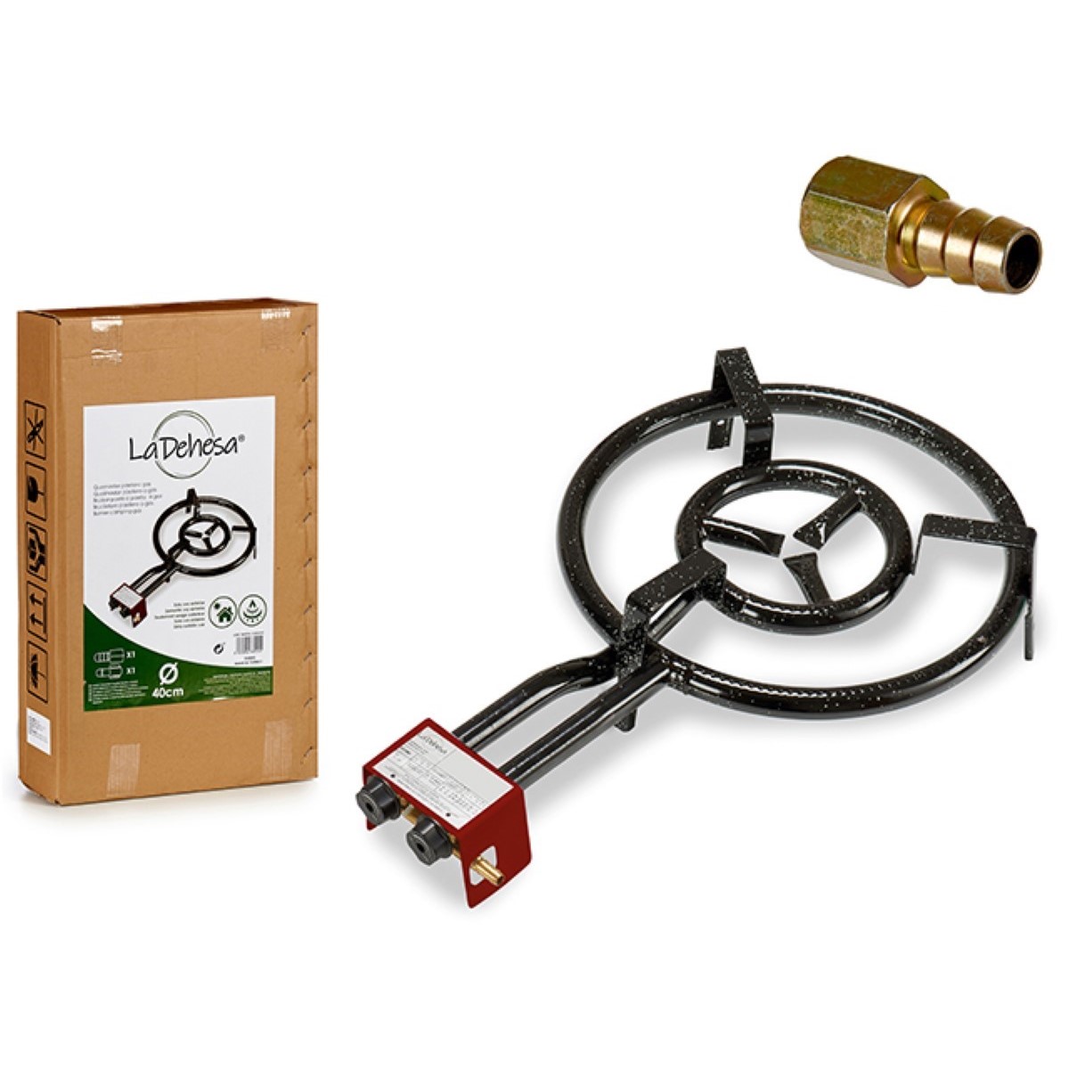 Quemador para Paella La Dehesa Hierro Negro