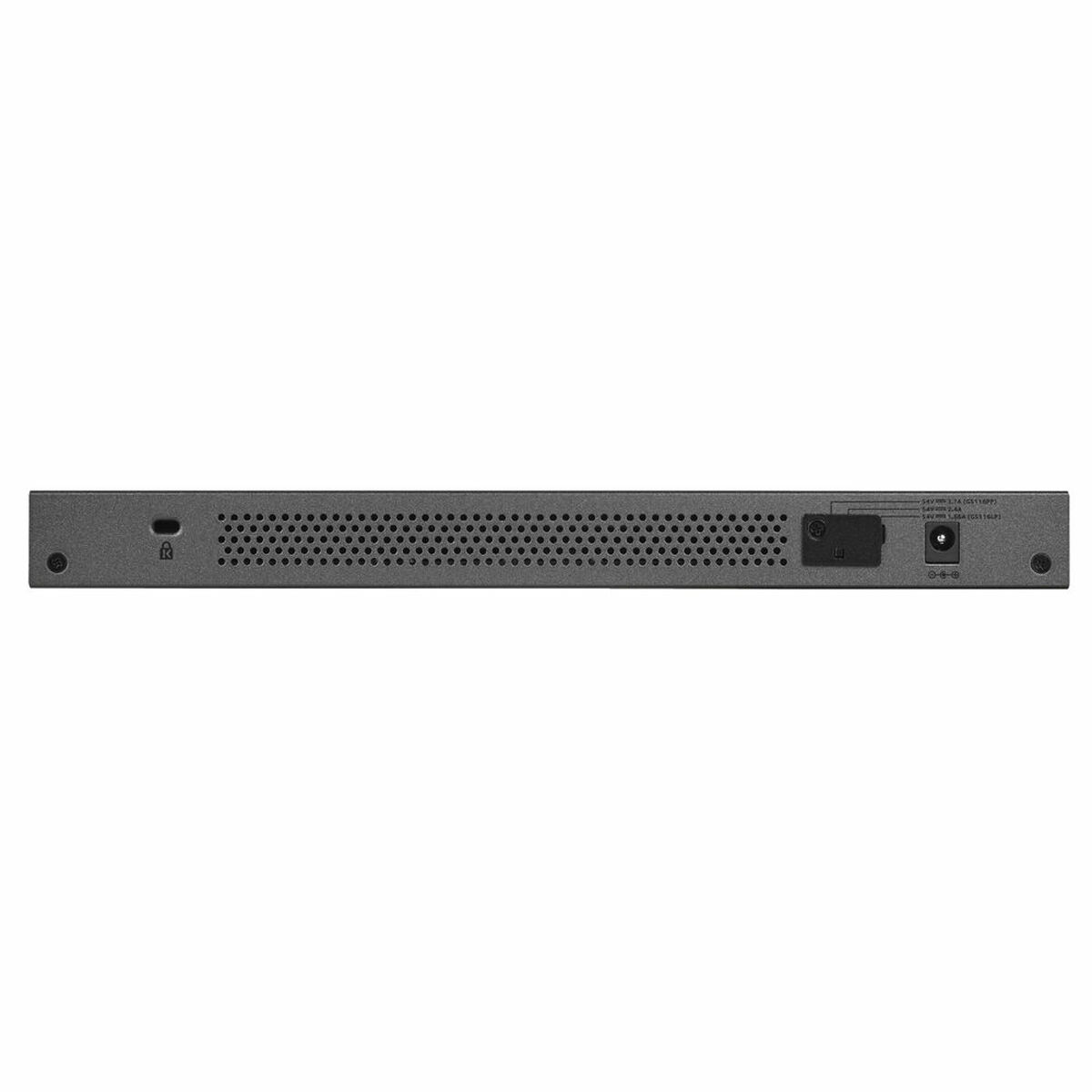 Switch Netgear GS116PP-100EUS 32 Gbps Negro