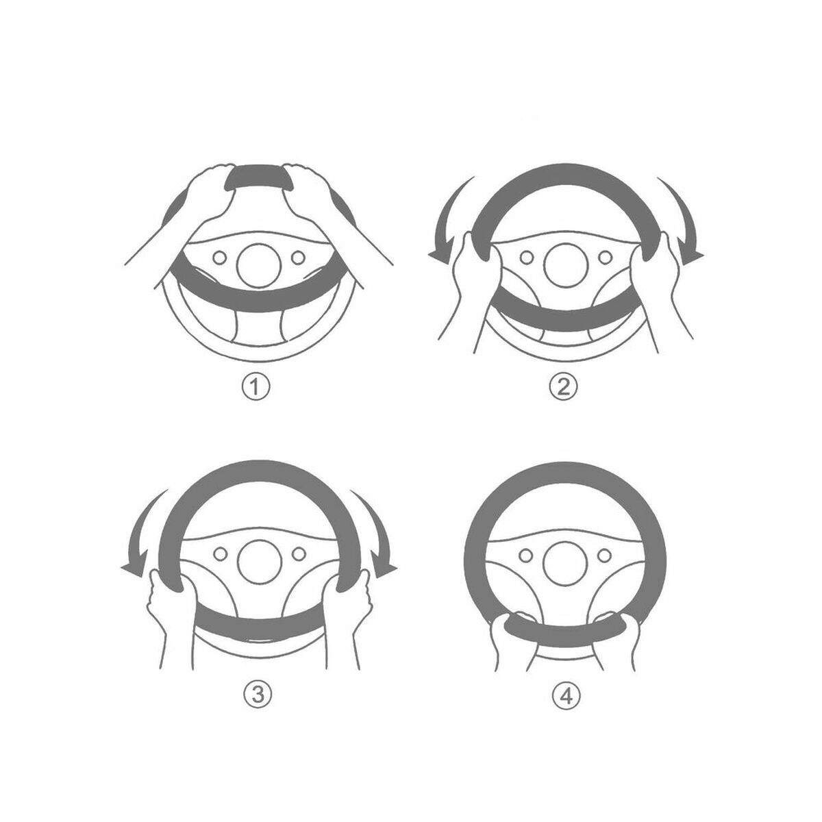 Funda para Volante MOMO MOMLSWC0EASBK Negro Universal