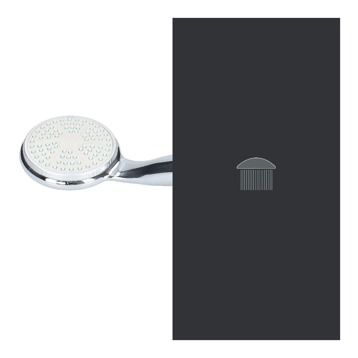 Alcachofa de Ducha Fontastock HERVÁS H 1/2" Cromado