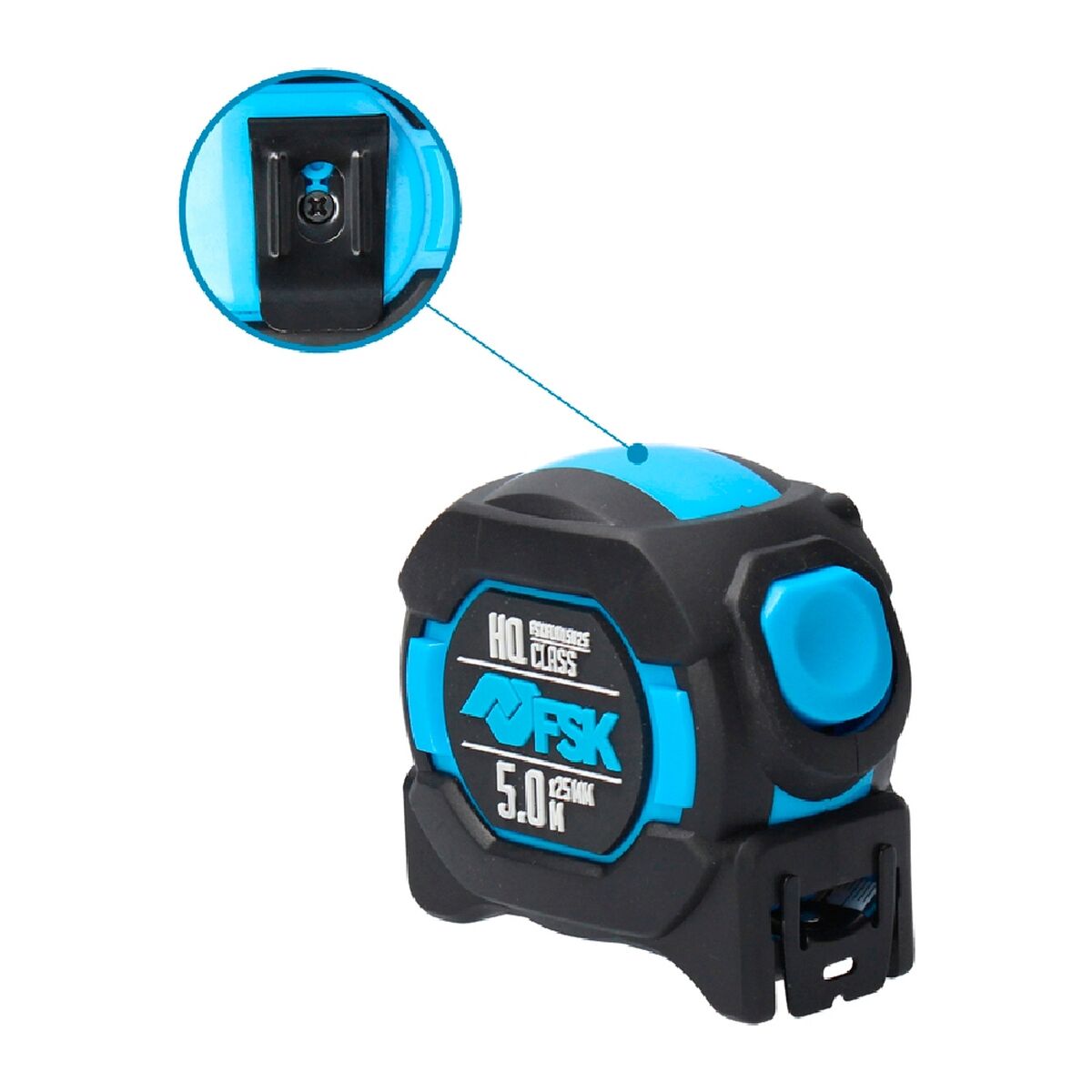 Flexómetro Ferrestock HQ 5 m x 25 mm Nylon