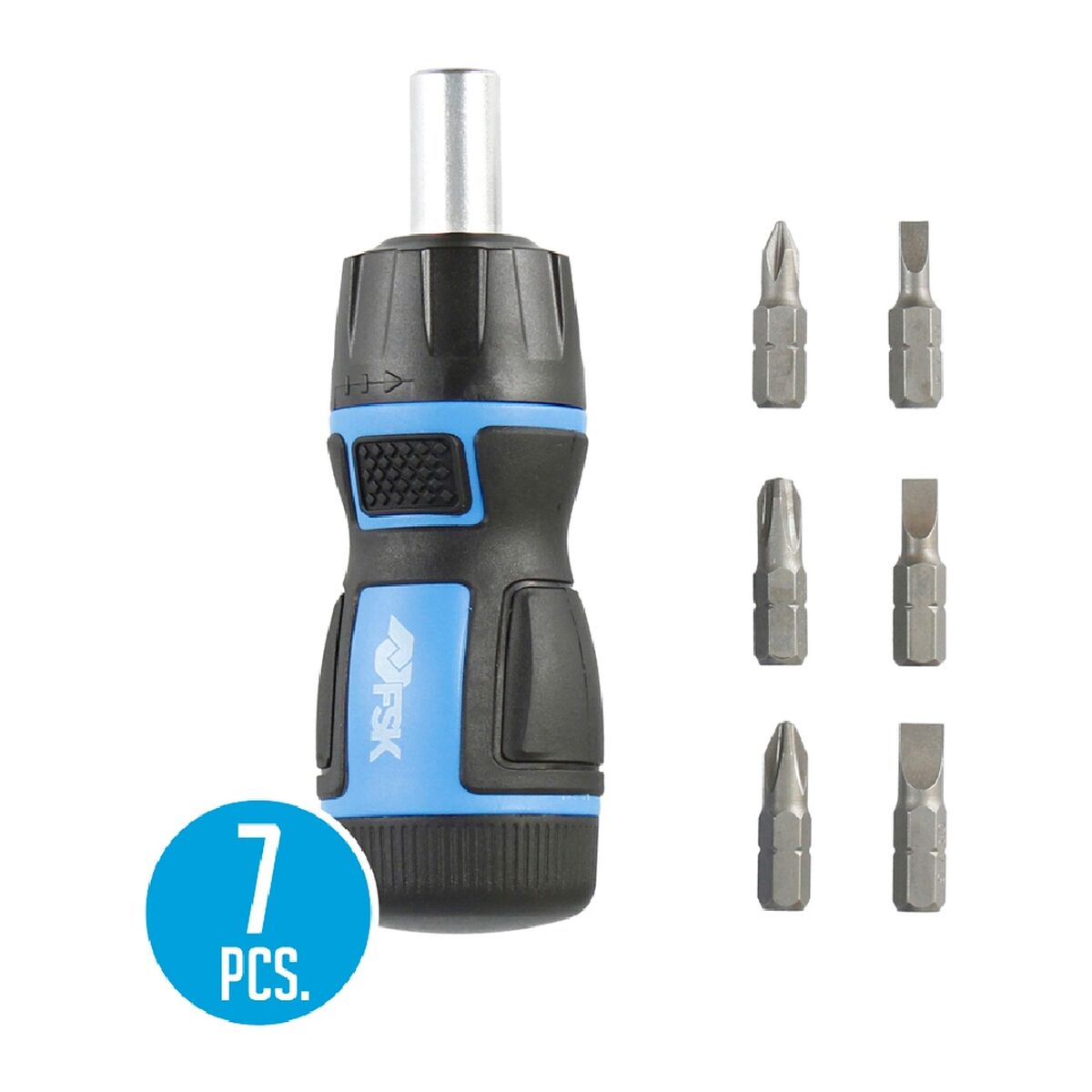 Set de Destornilladores Ferrestock Destornillador de carraca (6 pcs)