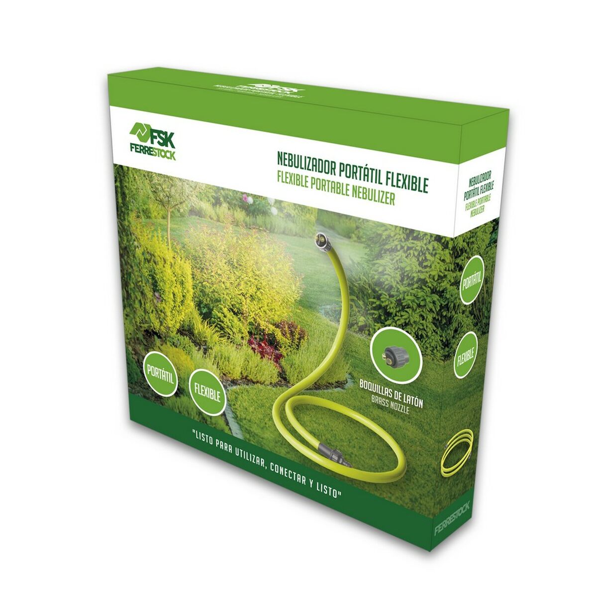 Nebulizador Ferrestock Amarillo Flexible