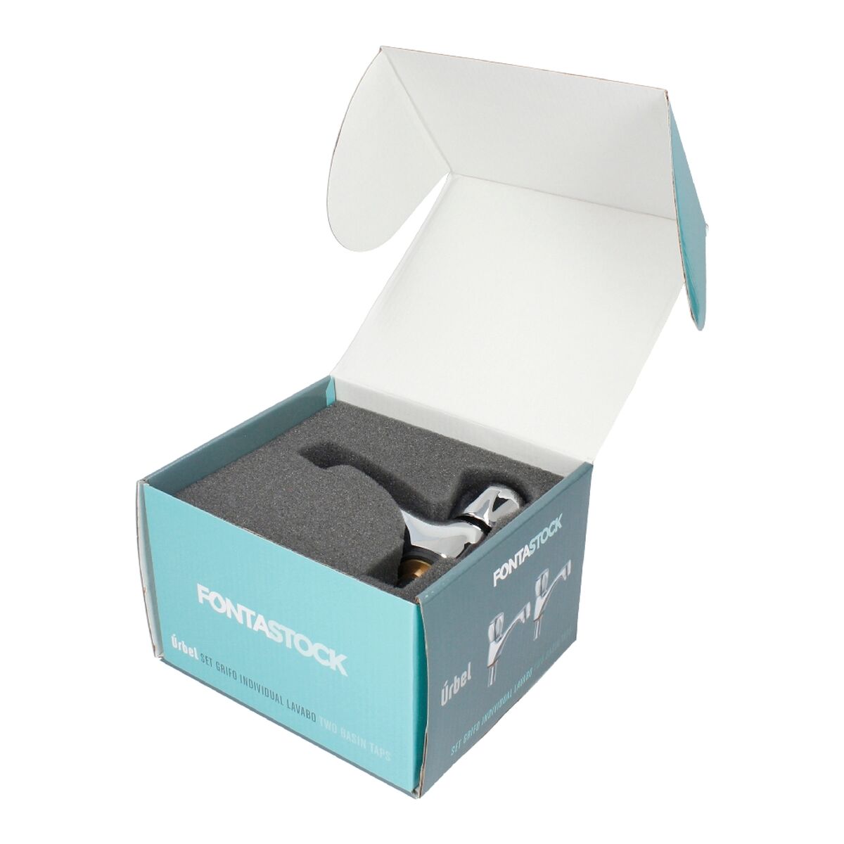 Juego de Grifos Fontastock Zinc