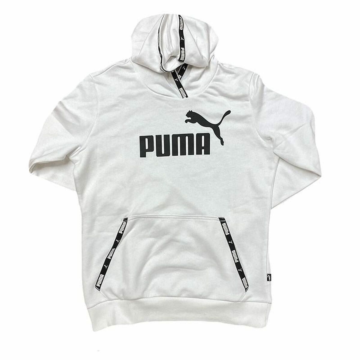 Sudadera con Capucha Mujer Puma Power Blanco
