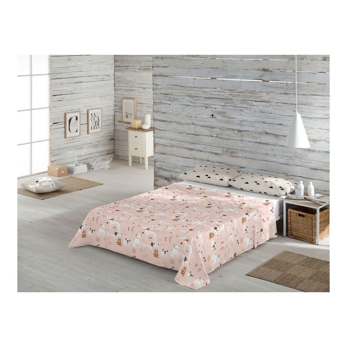 Juego de Sábanas Panzup Dog 4 Cama de 180/190 260 x 270 cm