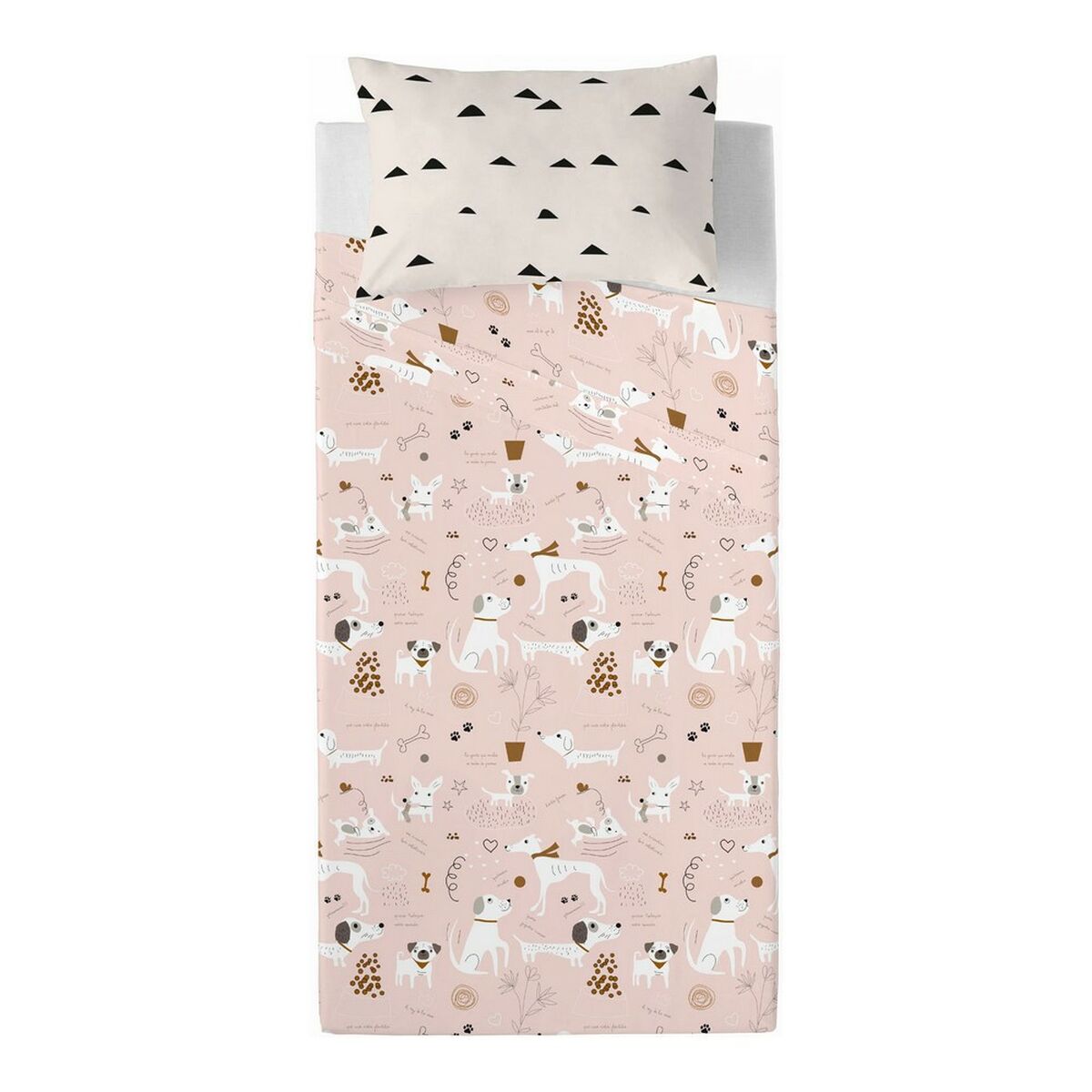 Juego de Sábanas Panzup Dog 4 Cama de 180/190 260 x 270 cm