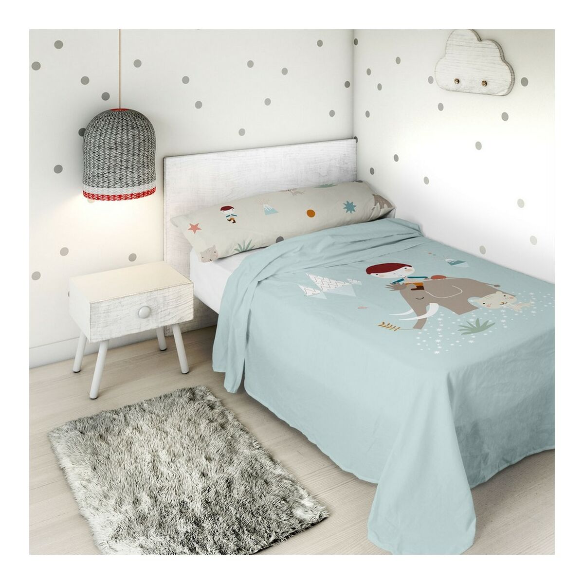 Juego de Sábanas Haciendo el Indio Ice Age Cama de 105/110 180 x 270 cm