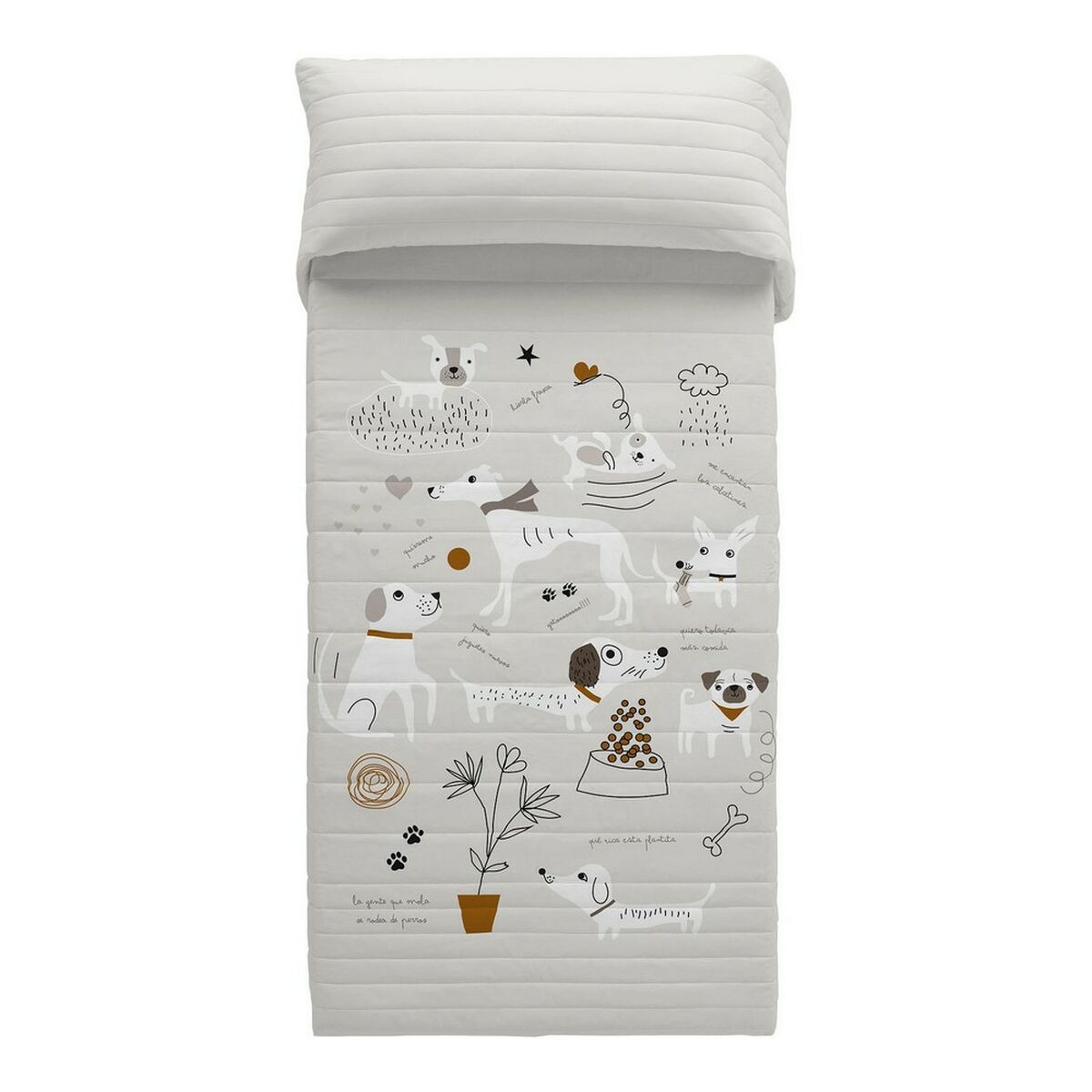 Colcha Panzup Dogs 2 Cama de 150/160