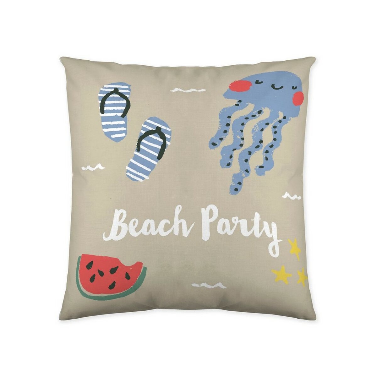 Funda de cojín Popcorn Biel (60 x 60 cm)