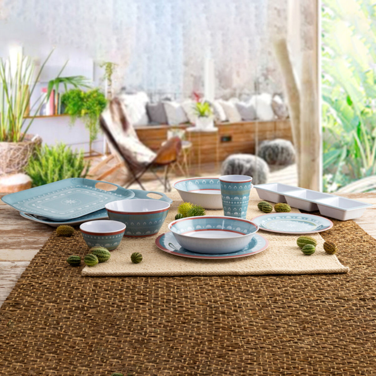 Plato Quid Arizona Plástico Melamina (20 cm)