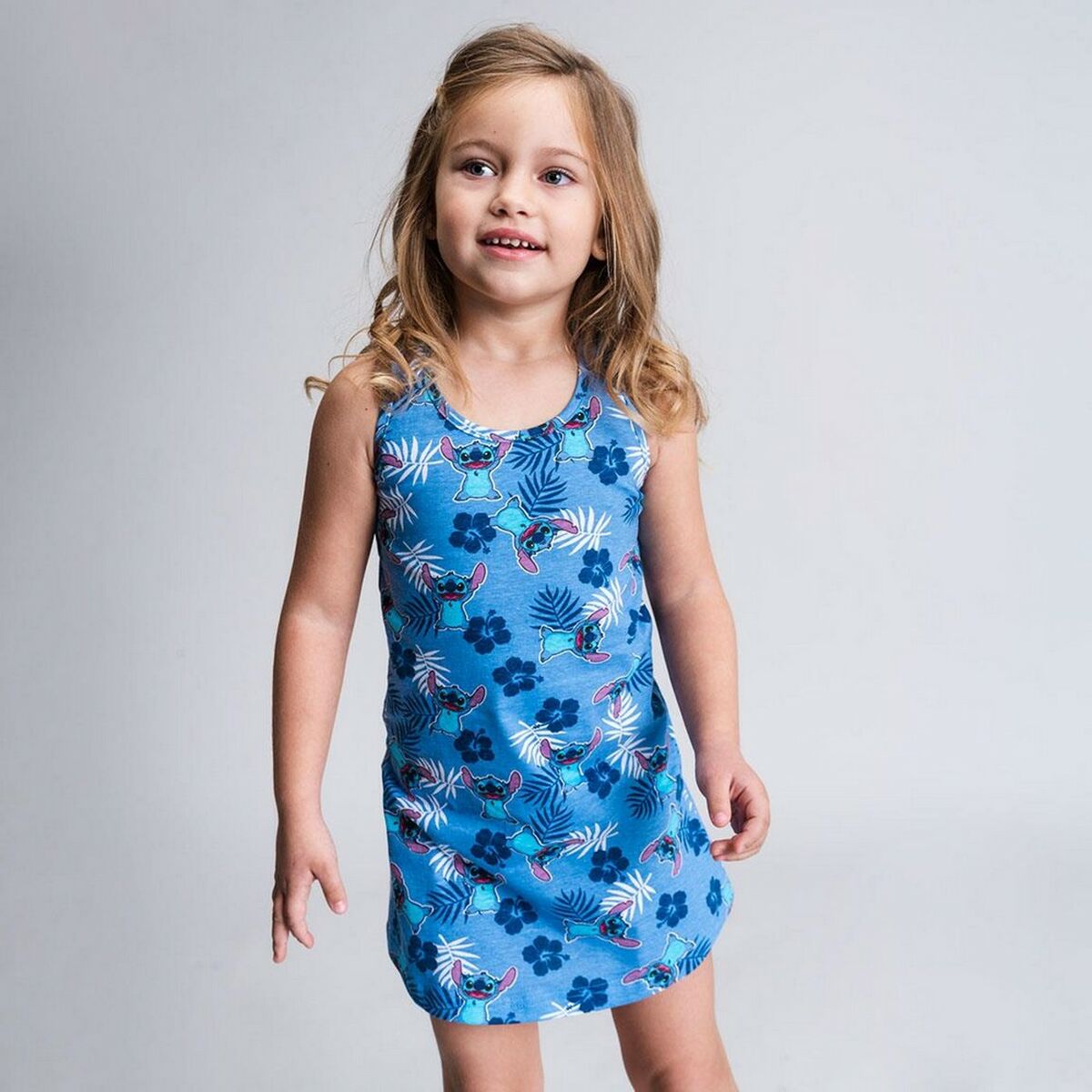 Vestido Stitch Azul