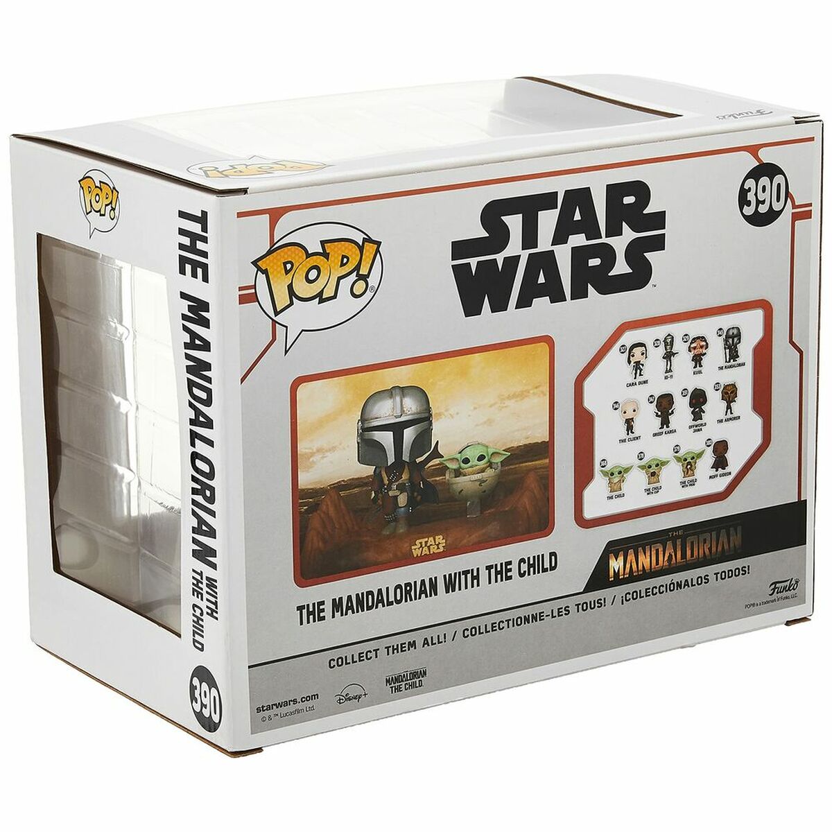 Figura de Acción Funko STAR WARS THE MANDALORIAN & BABY YODA