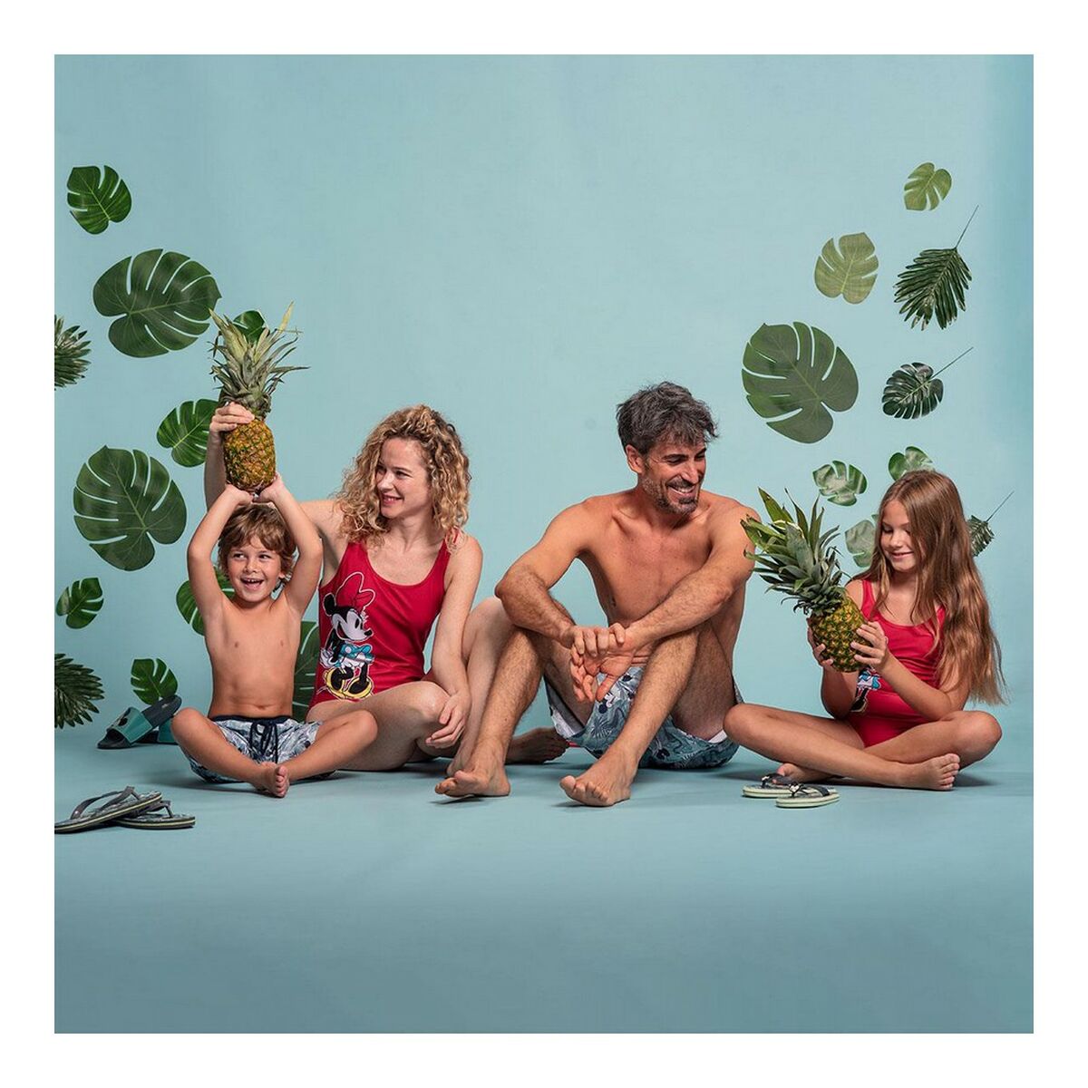 Bañador Mujer Minnie Mouse Rojo