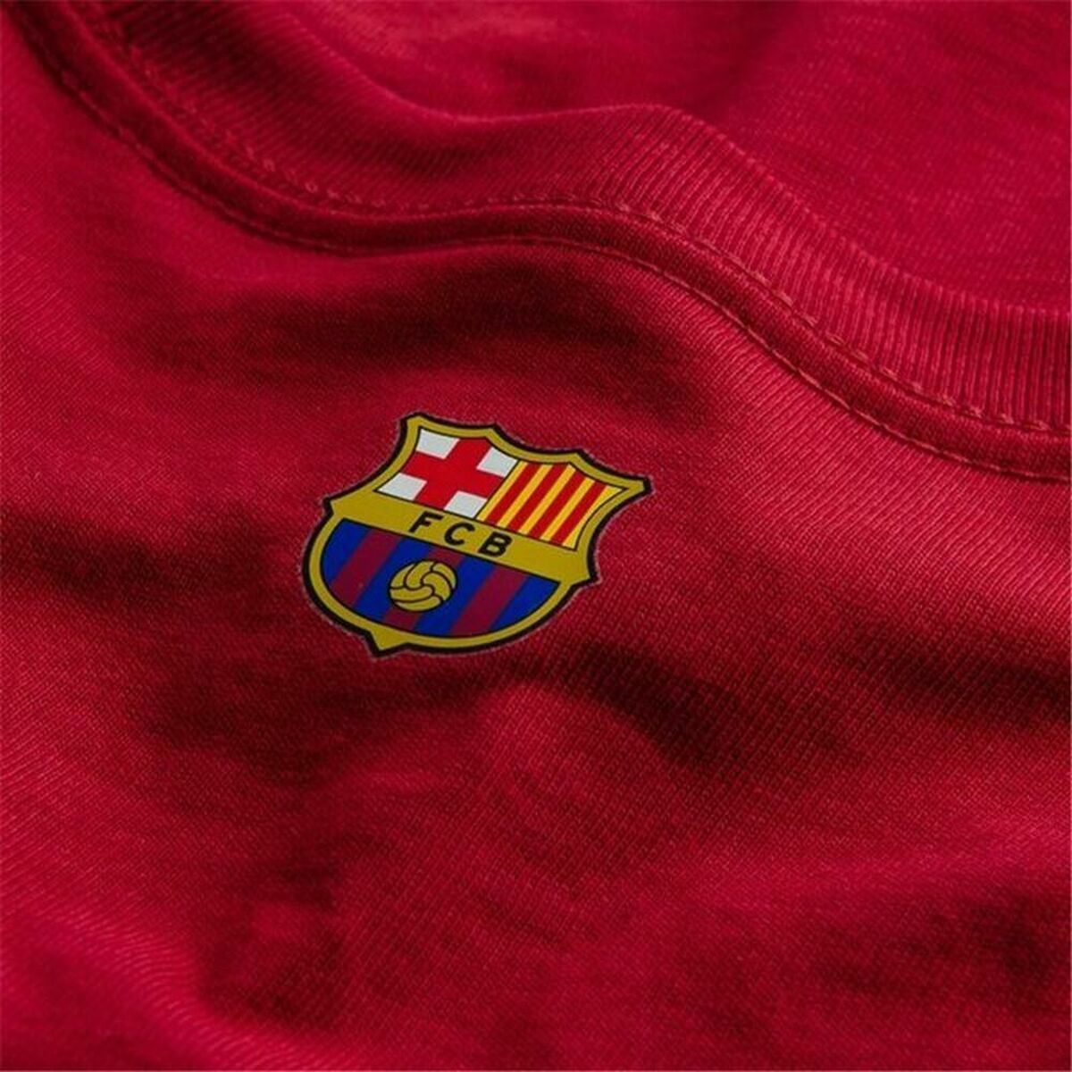 Camiseta de Manga Corta Infantil Nike FC Barcelona Club Rojo